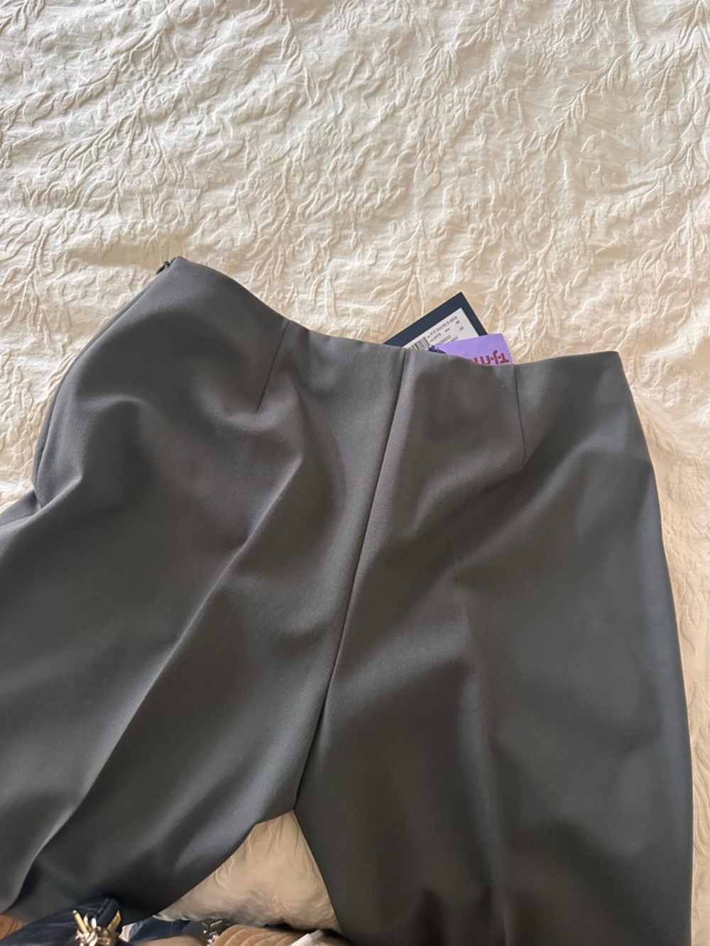Piazza Sempione Olive Green Trousers - Picture 7 of 7